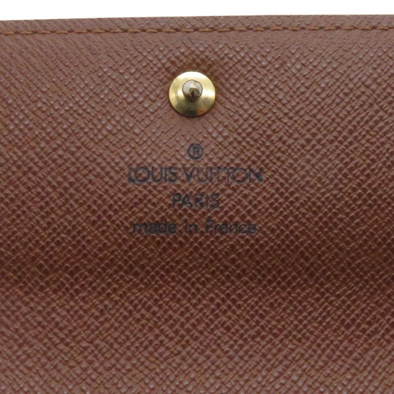 ルイヴィトン  三つ折り財布 モノグラム ポルトトレゾール・エテュイ・パピエ M61202 LOUIS VUITTON 財布
