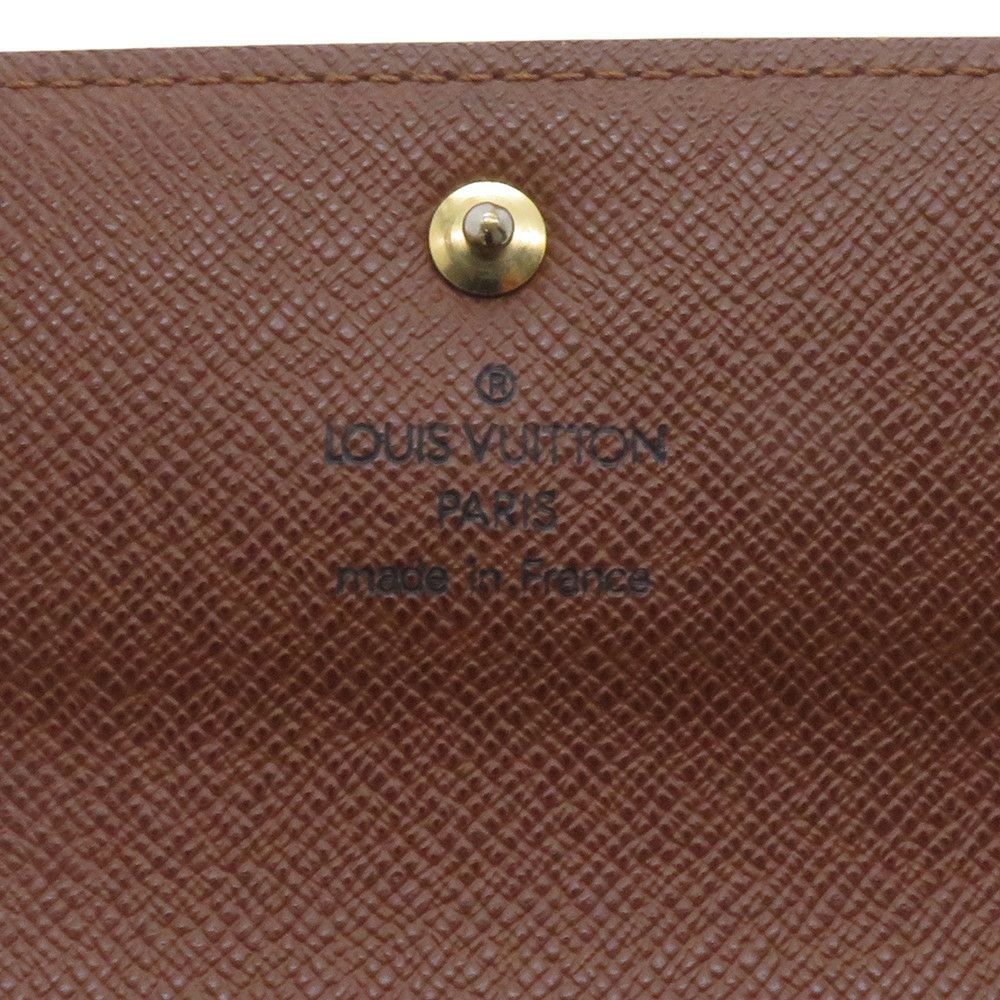 ルイヴィトン  三つ折り財布 モノグラム ポルトトレゾール・エテュイ・パピエ M61202 LOUIS VUITTON 財布