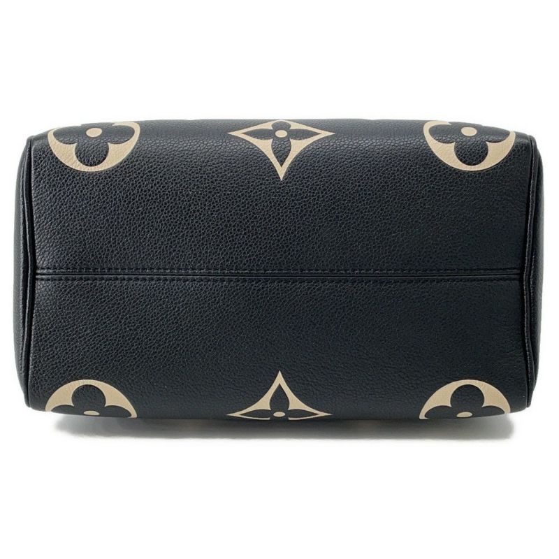 ルイヴィトン ハンドバッグ バイカラーモノグラム・アンプラント スピーディ・バンドリエール25 M58947 2way 黒 ブラック