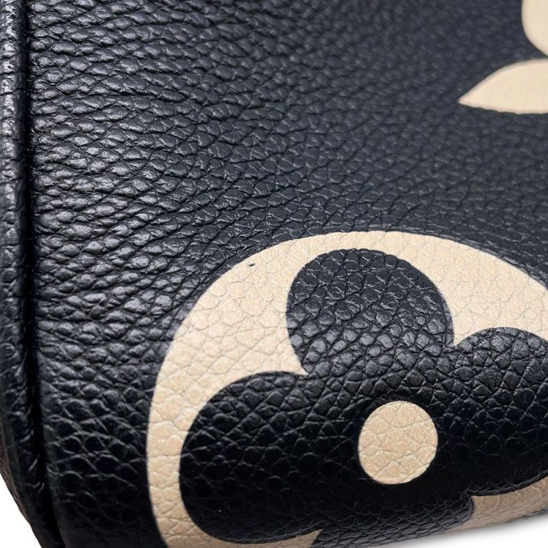 ルイヴィトン ハンドバッグ バイカラーモノグラム・アンプラント スピーディ・バンドリエール25 M58947 2way 黒 ブラック