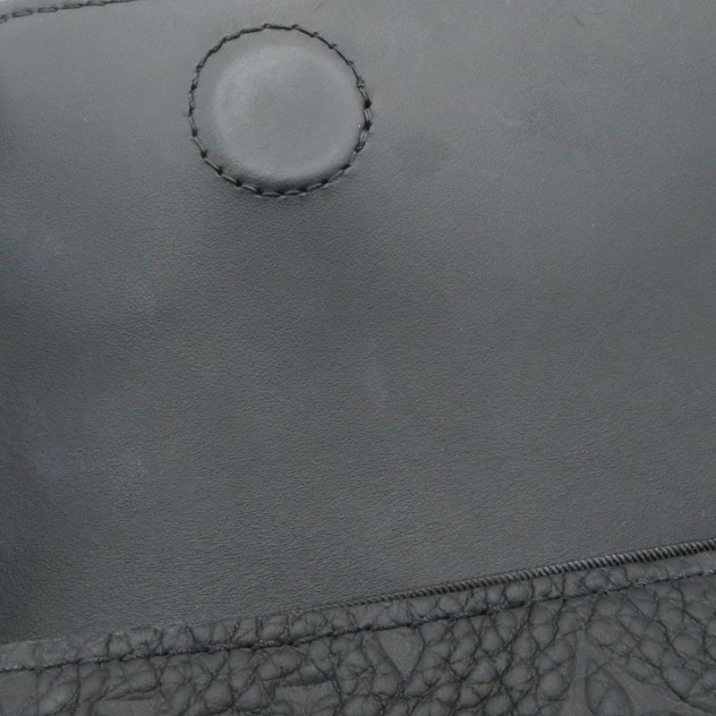 ルイヴィトン ハンドバッグ モノグラム・トリヨン スティーマーPM M24436 LOUIS VUITTON  黒 ブラック メンズ