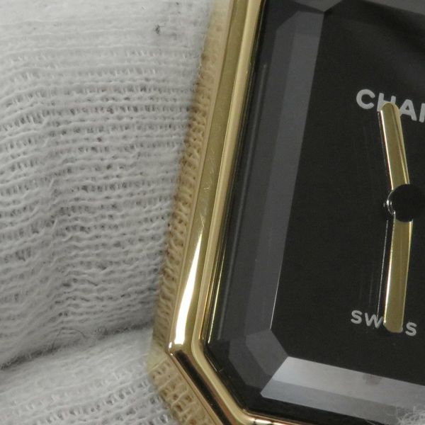 シャネル プルミエール エディション オリジナル XL H6951 CHANEL 腕時計 クォーツ 黒文字盤