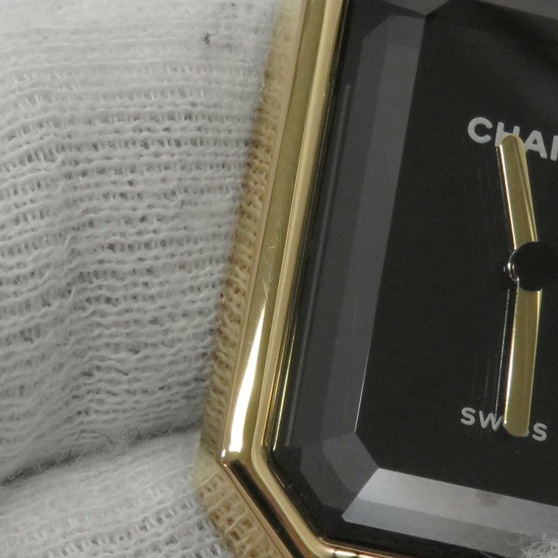 シャネル プルミエール エディション オリジナル XL H6951 CHANEL 腕時計 クォーツ 黒文字盤