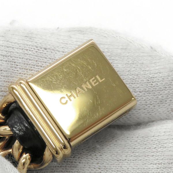 シャネル プルミエール エディション オリジナル XL H6951 CHANEL 腕時計 クォーツ 黒文字盤