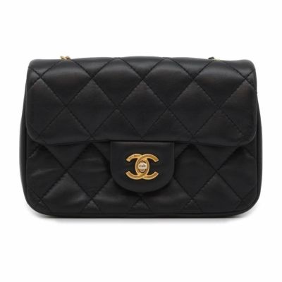 シャネル チェーンショルダーバッグ ミニ マトラッセ ココマーク AS3456 CHANEL ハート 黒 安心保証 |  中古・新品ブランド販売ギャラリーレア公式通販