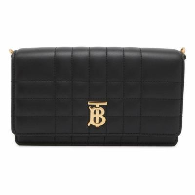 バーバリー チェーンショルダーバッグ ローラクラッチ レザー 8066176 BURBERRY バッグ 黒 安心保証 |  中古・新品ブランド販売ギャラリーレア公式通販