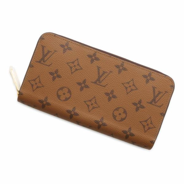 ルイヴィトン 長財布 モノグラム・リバース ジッピー・ウォレット M82444 LOUIS VUITTON 黒