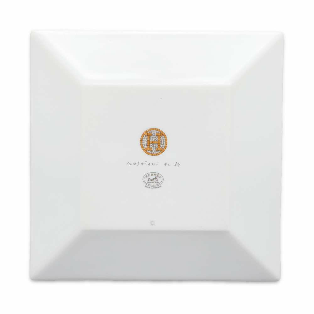 エルメス プレート モザイク24 スクエア プレート 陶器 HERMES 食器 ギフト 小皿