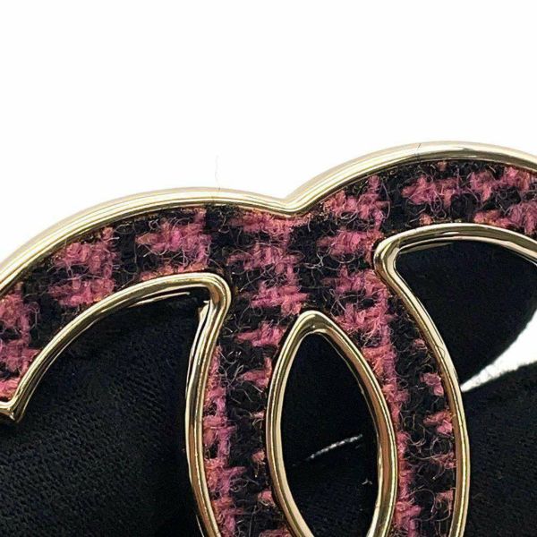 シャネル ブローチ ココマーク ツイード B22K CHANEL アクセサリー