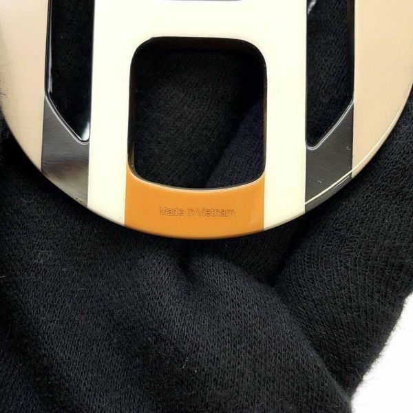 エルメス ネックレス Hエキップ Equipe バッファローホーン HERMES アクセサリー