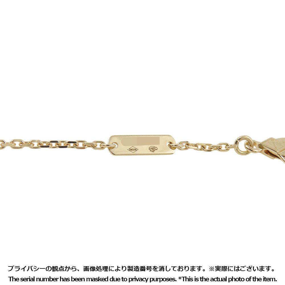 ヴァンクリーフ&アーペル ネックレス ヴィンテージ アルハンブラ ペンダント ギヨシェ K18YGイエローゴールド VCARP4KL00