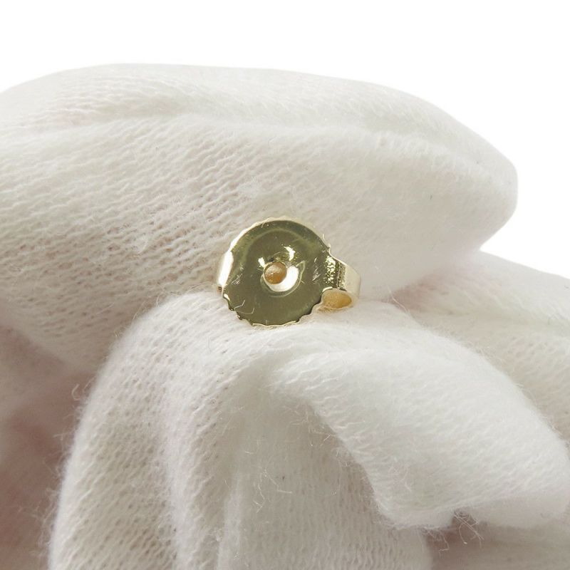 ティファニー ピアス フルール ド リス ステム ピアス ダイヤモンド K18YGイエローゴールド Tiffany&Co.