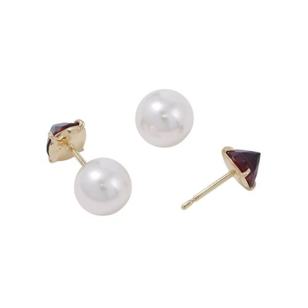 TASAKI リファインドリベリオン ガーネット2wayピアス TASAKI