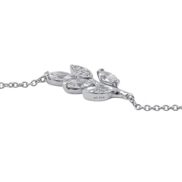 ティファニー ネックレス ビクトリア ダイヤモンド ブランチ ペンダント ダイヤ 計0.31ct Pt950プラチナ 66960803 Tiffany&Co.