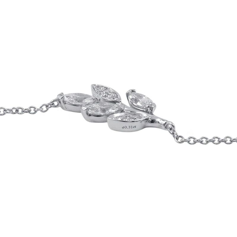 ティファニー ネックレス ビクトリア ダイヤモンド ブランチ ペンダント ダイヤ 計0.31ct Pt950プラチナ 66960803 Tiffany&Co.