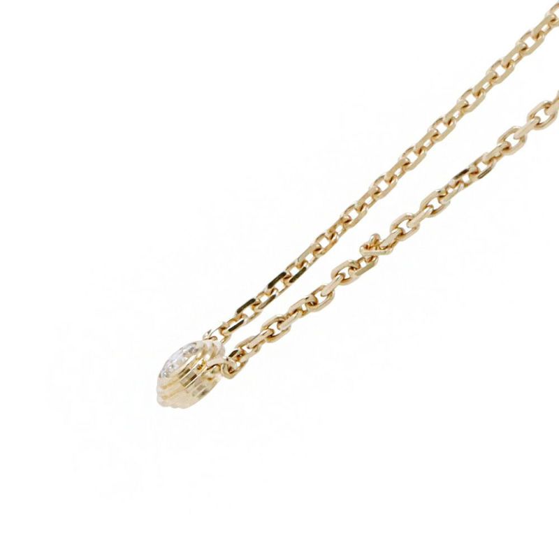 カルティエ ネックレス ダムール XS ダイヤモンド 1P 計0.04ct K18YGイエローゴールド B7224517 Cartier ペンダント