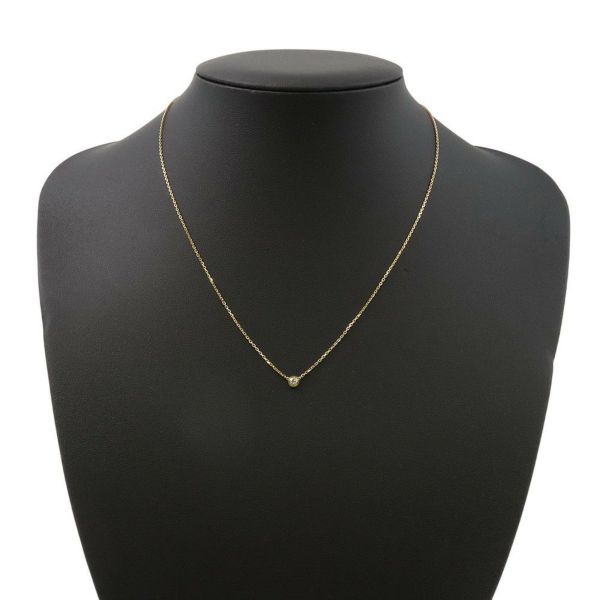 カルティエ ネックレス ダムール XS ダイヤモンド 1P 計0.04ct K18YGイエローゴールド B7224517 Cartier ペンダント