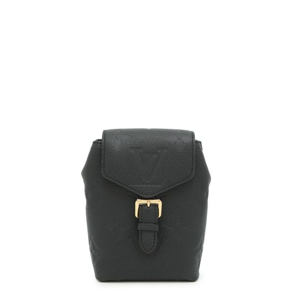 ルイヴィトン リュック モノグラム・アンプラント タイニー・バックパック M80596 LOUIS VUITTON 黒 ブラック