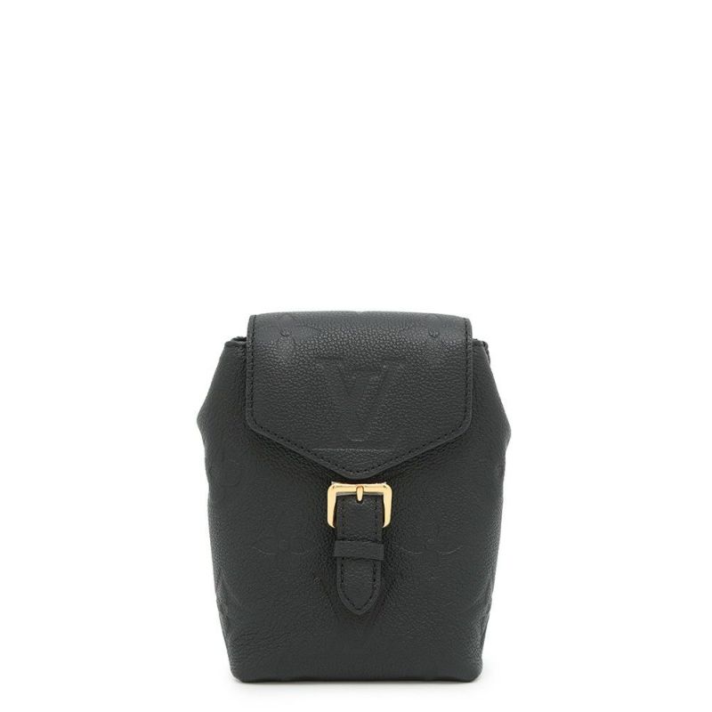 ルイヴィトン リュック モノグラム・アンプラント タイニー・バックパック M80596 LOUIS VUITTON 黒 ブラック