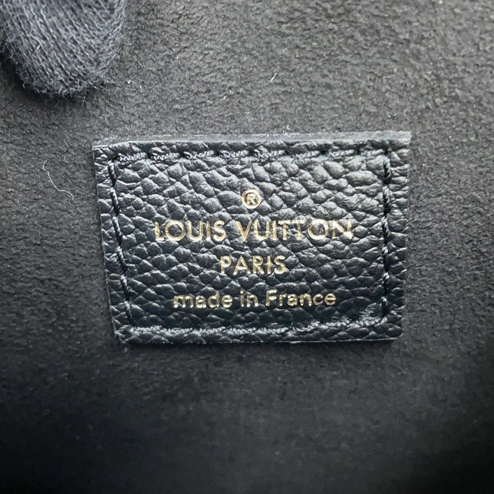 ルイヴィトン リュック モノグラム・アンプラント タイニー・バックパック M80596 LOUIS VUITTON 黒 ブラック