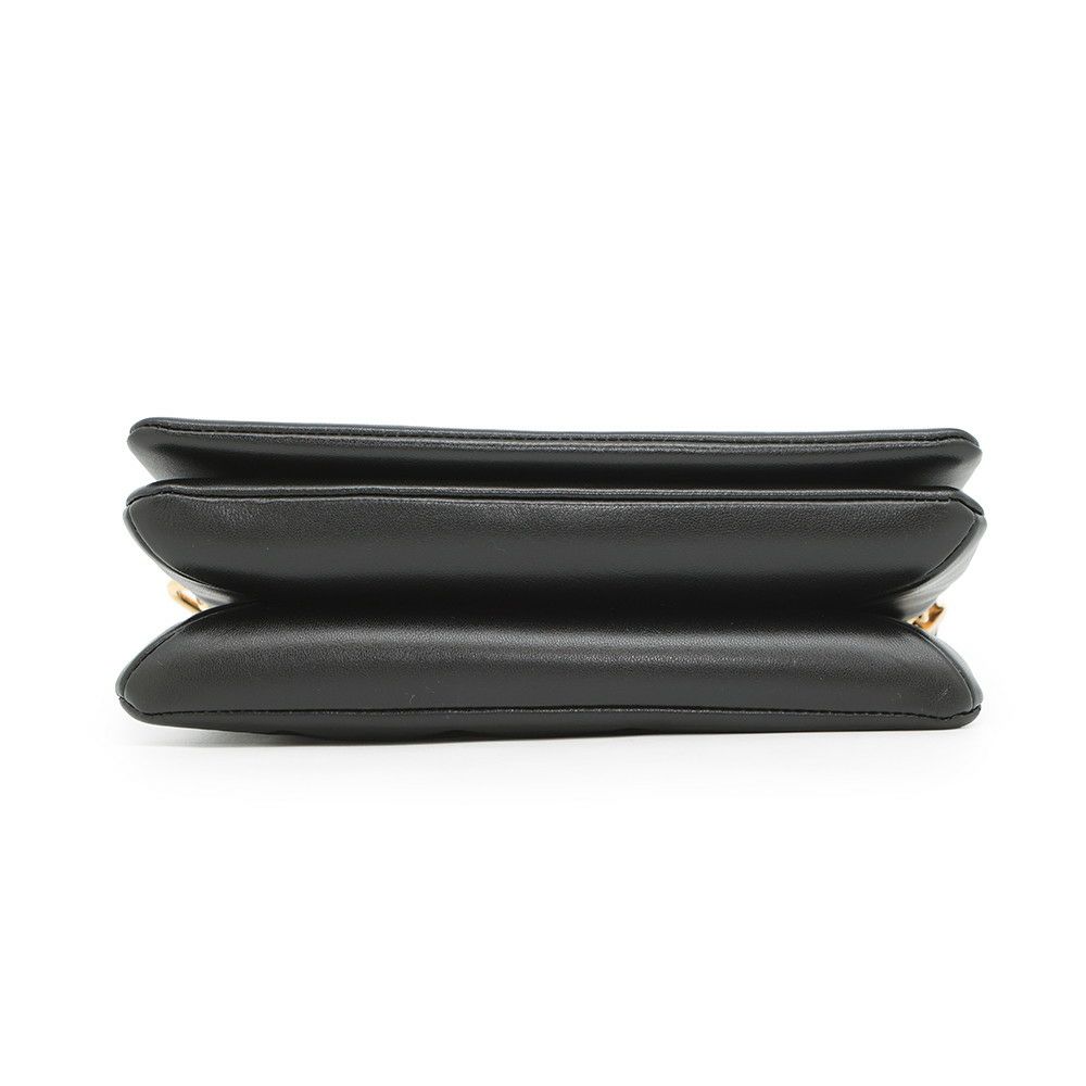 ルイヴィトン ショルダーバッグ モノグラム・パターン/ラムレザー ポシェットクッサン M83359 LOUIS VUITTON ブラック 黒