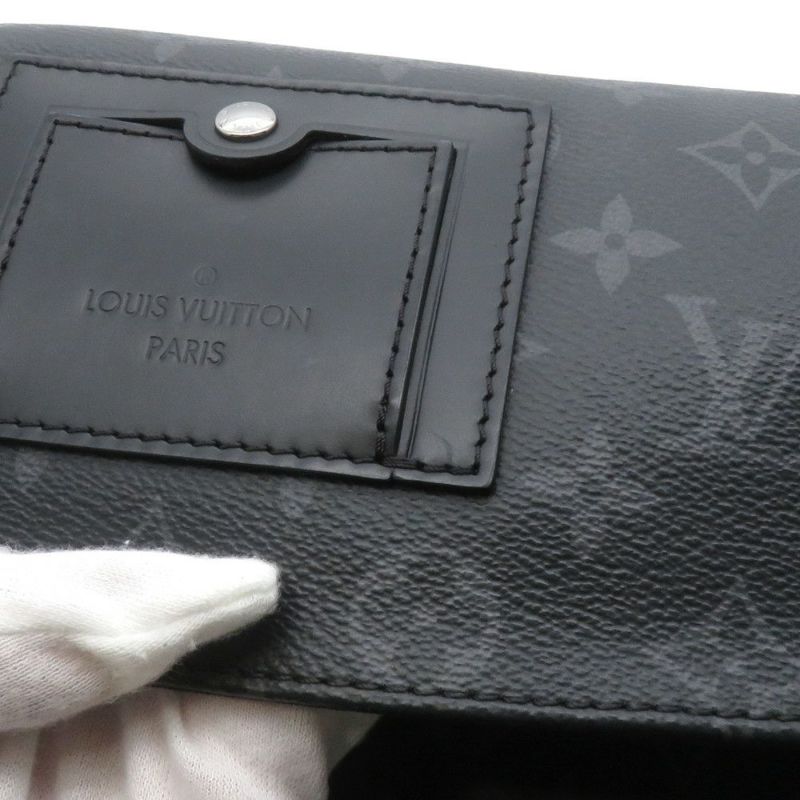 ルイヴィトン ショルダーバッグ モノグラム・エクリプス メッセンジャー・ヴォワヤージュPM M40511  黒 ブラック