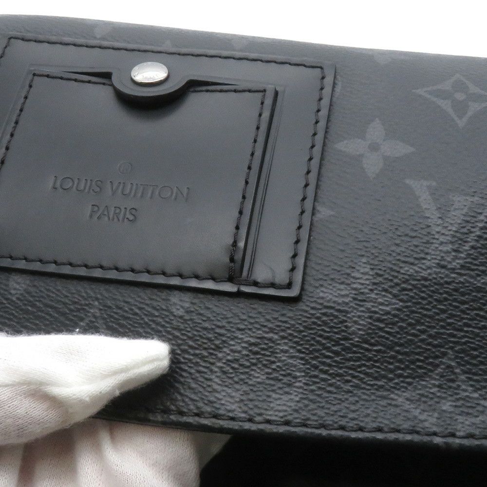 ルイヴィトン ショルダーバッグ モノグラム・エクリプス メッセンジャー・ヴォワヤージュPM M40511  黒 ブラック