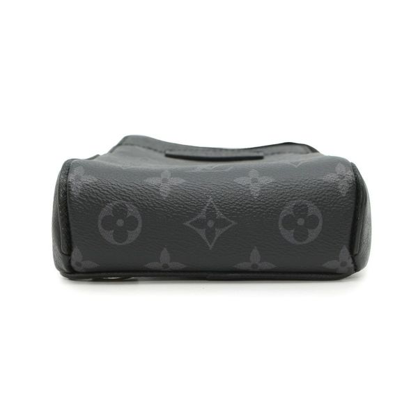 ルイヴィトン ボディバッグ モノグラム・エクリプス タイガ アウトドア・スリングバッグ M30741 ブラック 黒 タイガラマ