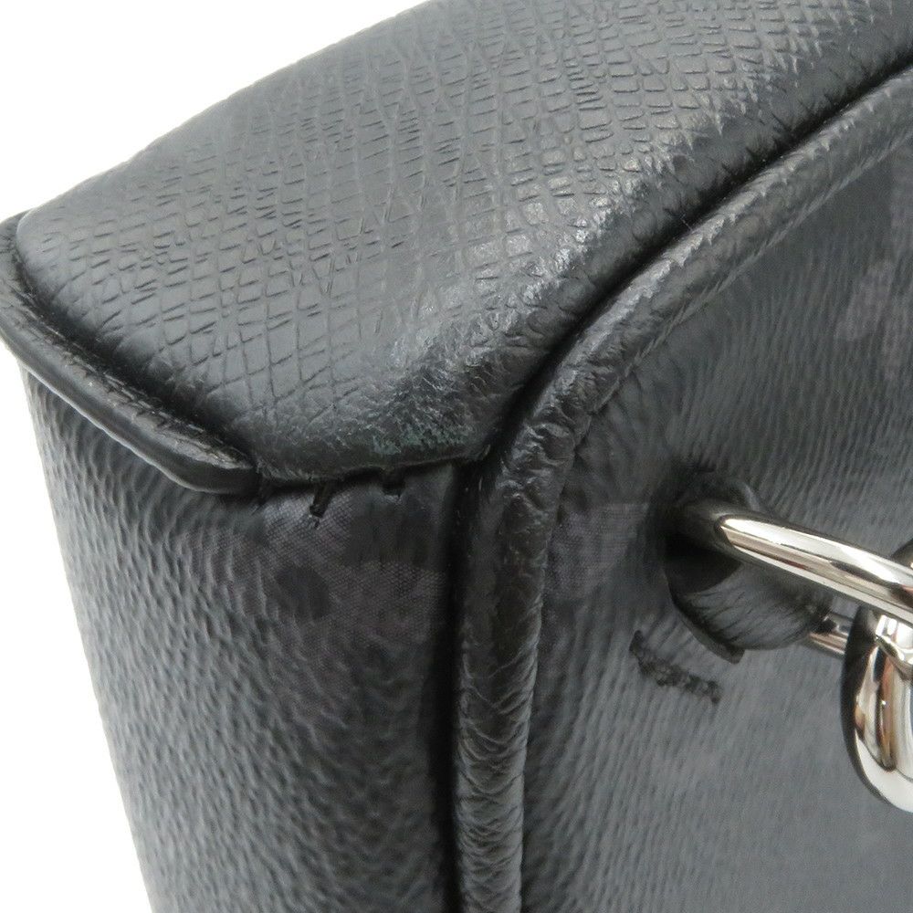 ルイヴィトン ボディバッグ モノグラム・エクリプス タイガ アウトドア・スリングバッグ M30741 ブラック 黒 タイガラマ