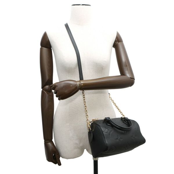 ルイヴィトン ハンドバッグ モノグラム・アンプラント スピーディ・バンドリエール20 M58953 2wayショルダー ブラック 黒