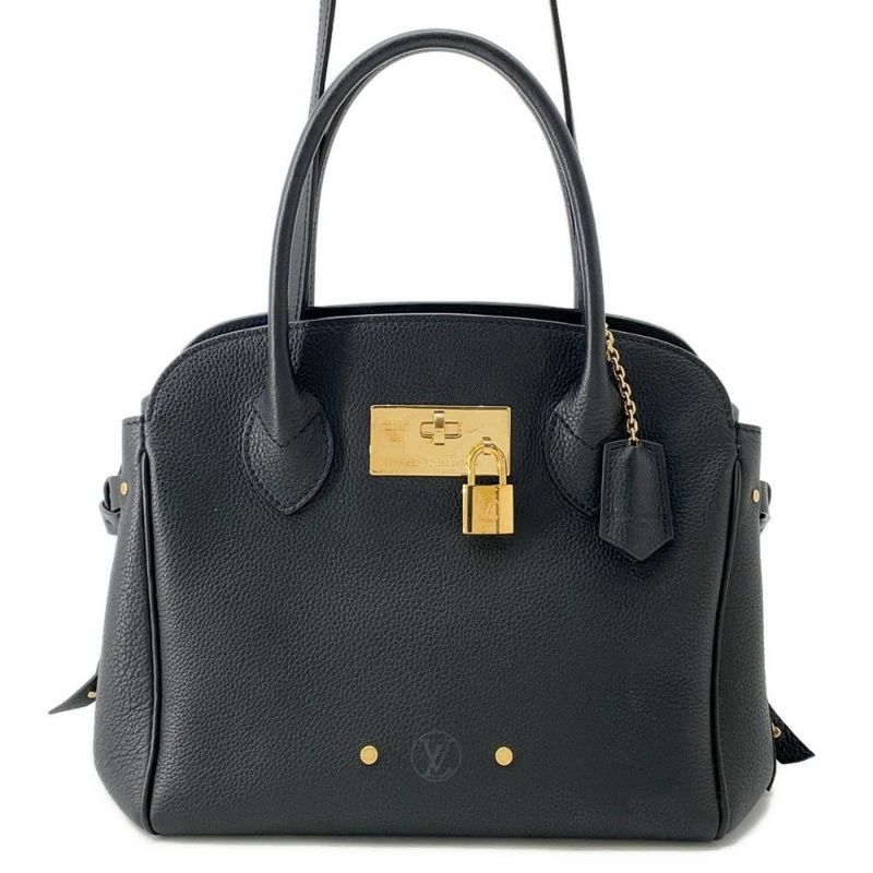 ルイヴィトン ハンドバッグ カーフレザー ミラPM M54346 2wayショルダーバッグ 黒 ブラック