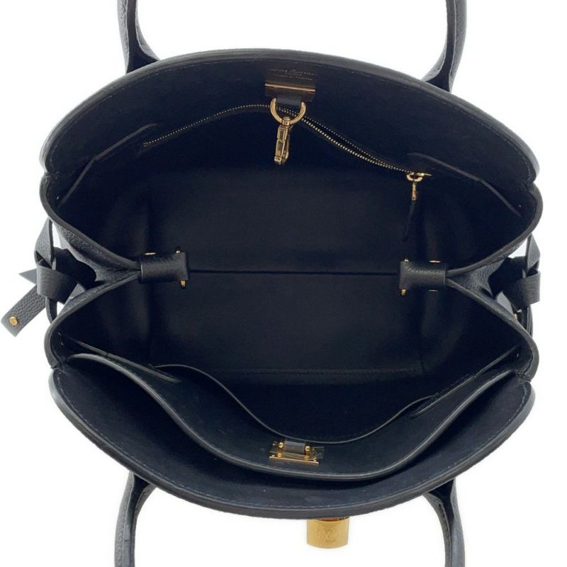 ルイヴィトン ハンドバッグ カーフレザー ミラPM M54346 2wayショルダーバッグ 黒 ブラック