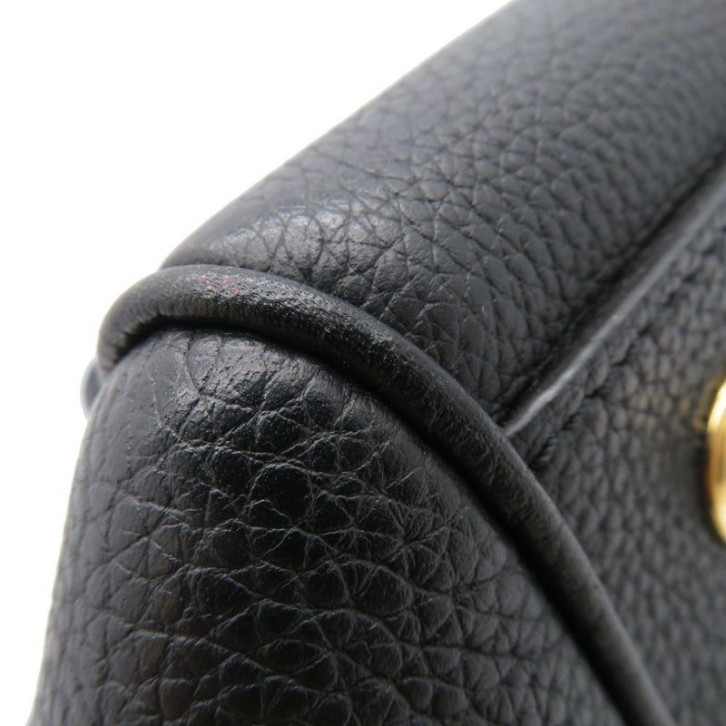 ルイヴィトン ハンドバッグ カーフレザー ミラPM M54346 2wayショルダーバッグ 黒 ブラック