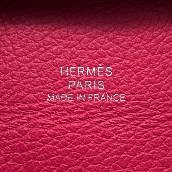 エルメス コインケース バスティア ローズメキシコ エバーカラー Y刻印 HERMES 財布