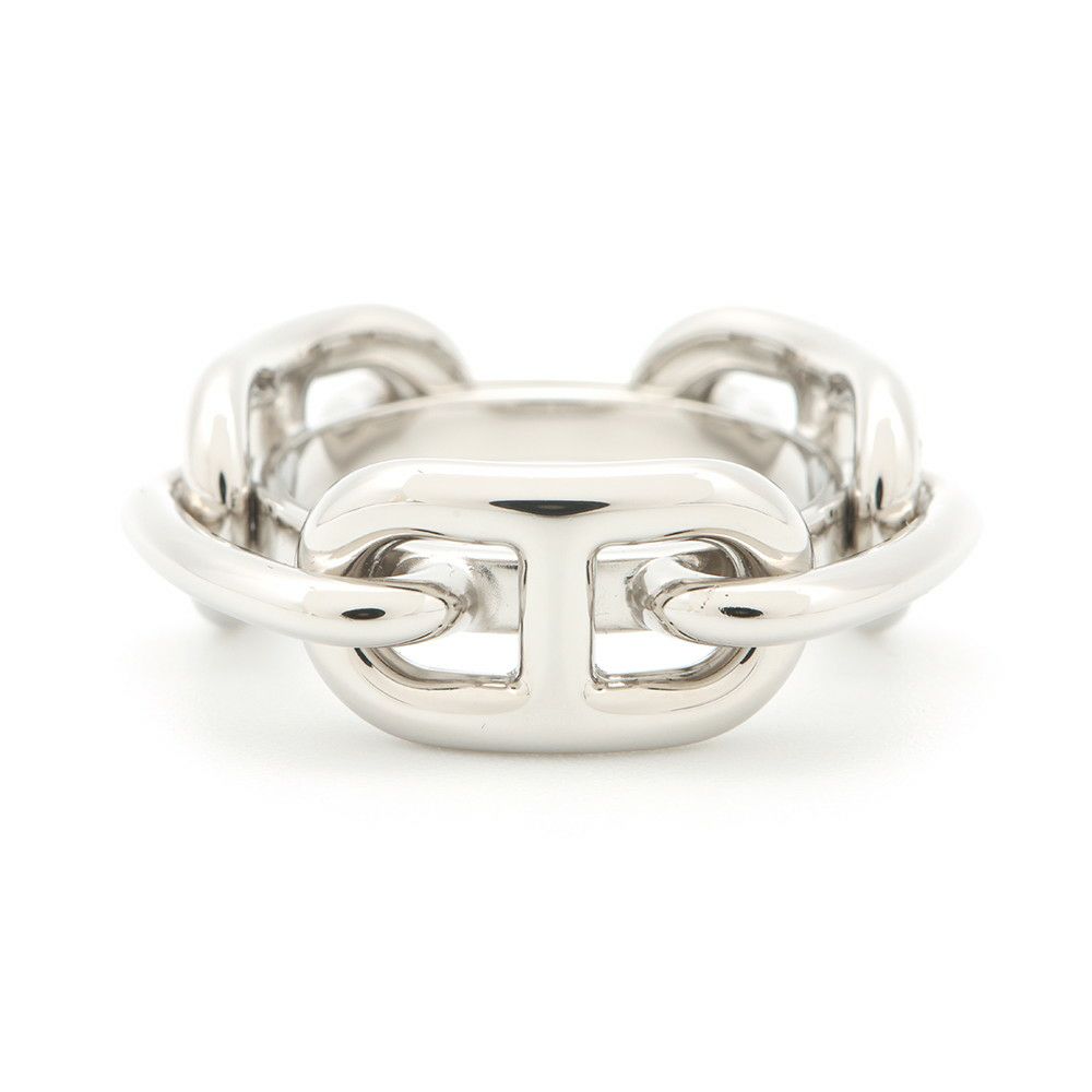 エルメス スカーフリング 90 レガート シェーヌダンクル カレ用 メタル HERMES アクセサリー