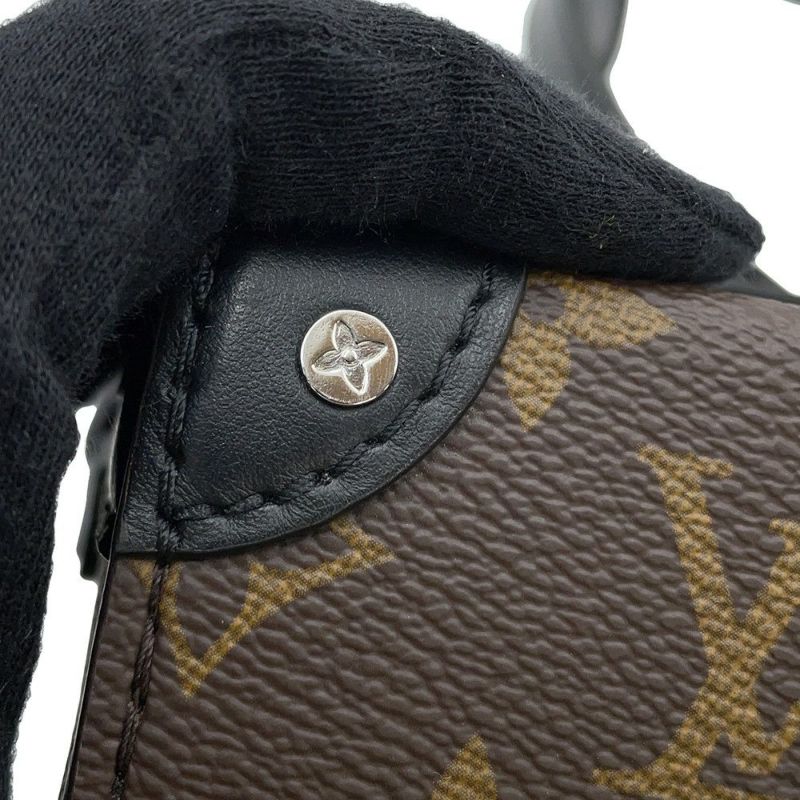 ルイヴィトン 長財布 モノグラム・マカサー スティーマー・ウェアラブル ウォレット M83613 ショルダーバッグ 黒 ブラック