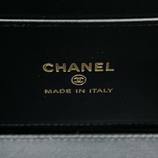 シャネル チェーンショルダーバッグ マトラッセ ココマーク ヴァニティケース キャビアスキン AP4404 CHANEL 黒 バニティ