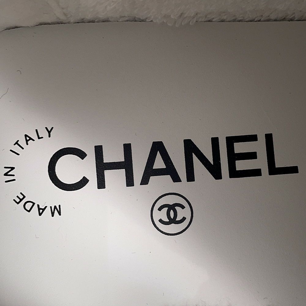 シャネル スニーカー ココマーク ロゴ レザー G35934 レディースサイズ38 CHANEL 靴 白