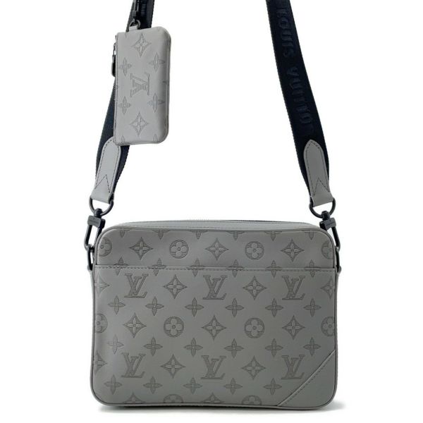 ルイヴィトン ショルダーバッグ デュオ モノグラム シャドウ LOUIS VUITTON ルイヴィトン ショルダーバッグ デュオ