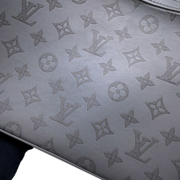 ルイヴィトン ショルダーバッグ モノグラム・シャドウ デュオ・メッセンジャー M46104 LOUIS VUITTON メンズ