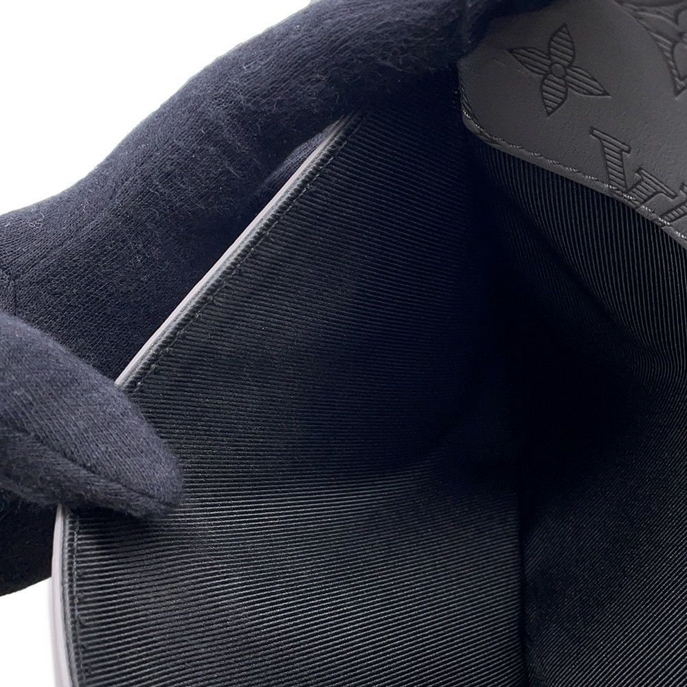 ルイヴィトン ショルダーバッグ モノグラム・シャドウ デュオ・メッセンジャー M46104 LOUIS VUITTON メンズ