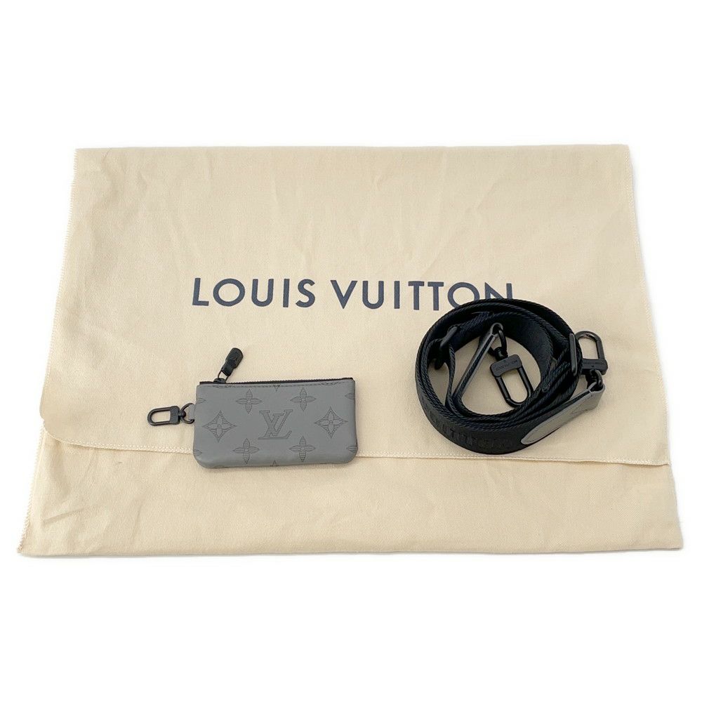 ルイヴィトン ショルダーバッグ モノグラム・シャドウ デュオ・メッセンジャー M46104 LOUIS VUITTON メンズ