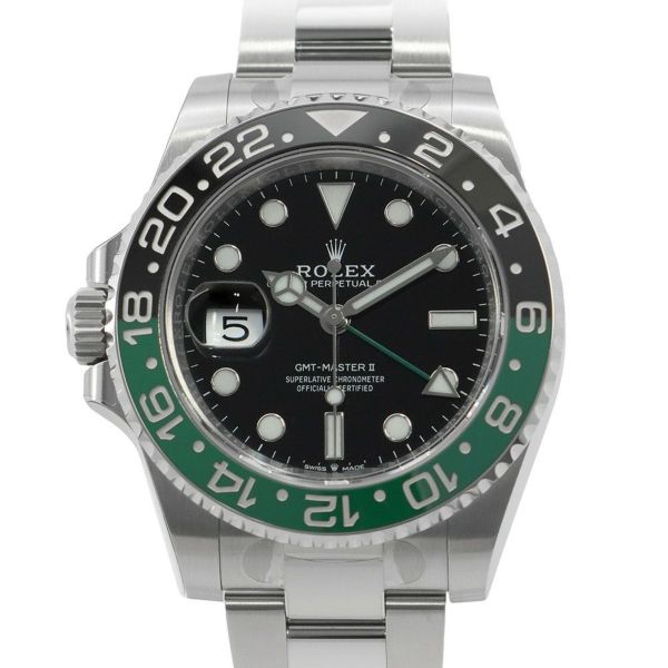 ロレックス GMTマスター2 ランダムシリアル ルーレット 126720VTNR ROLEX 腕時計 黒文字盤
