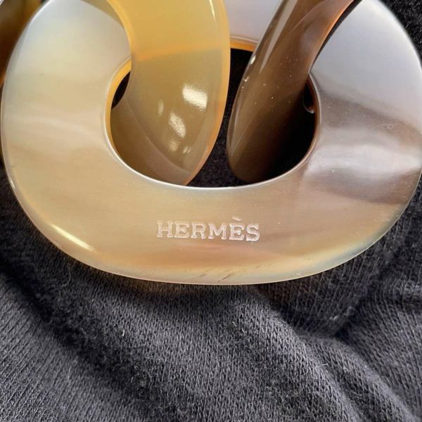 エルメス ネックレス バッファローホーン 水牛 HERMES アクセサリー