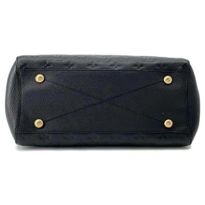 ルイヴィトン ハンドバッグ モノグラム アンプラント モンテーニュMM 2wayショルダーバッグ M41048 黒 ブラック