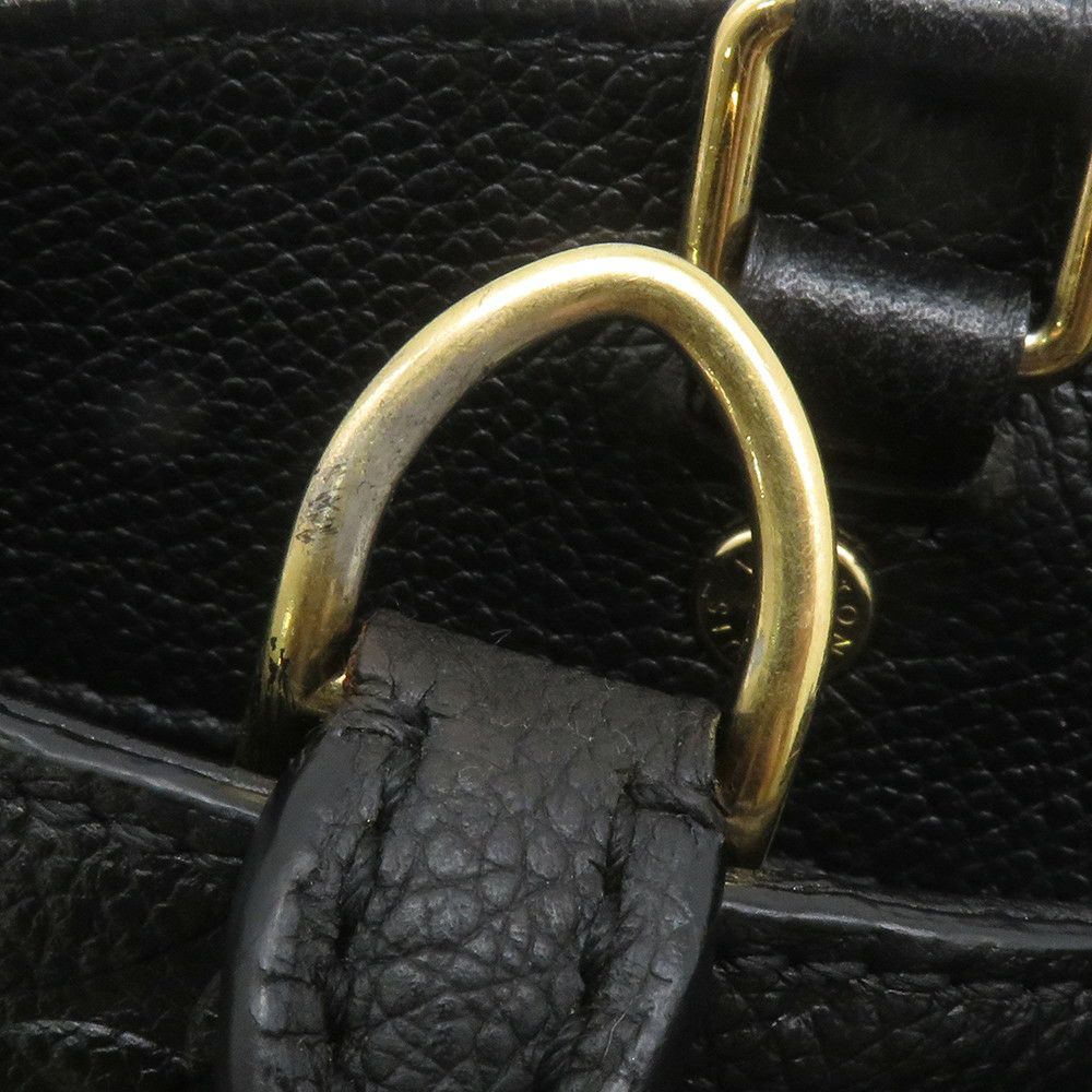 ルイヴィトン ハンドバッグ モノグラム アンプラント モンテーニュMM 2wayショルダーバッグ M41048 黒 ブラック