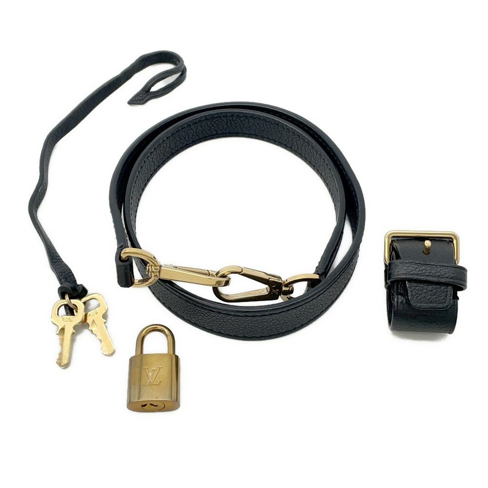 ルイヴィトン ハンドバッグ モノグラム アンプラント モンテーニュMM 2wayショルダーバッグ M41048 黒 ブラック