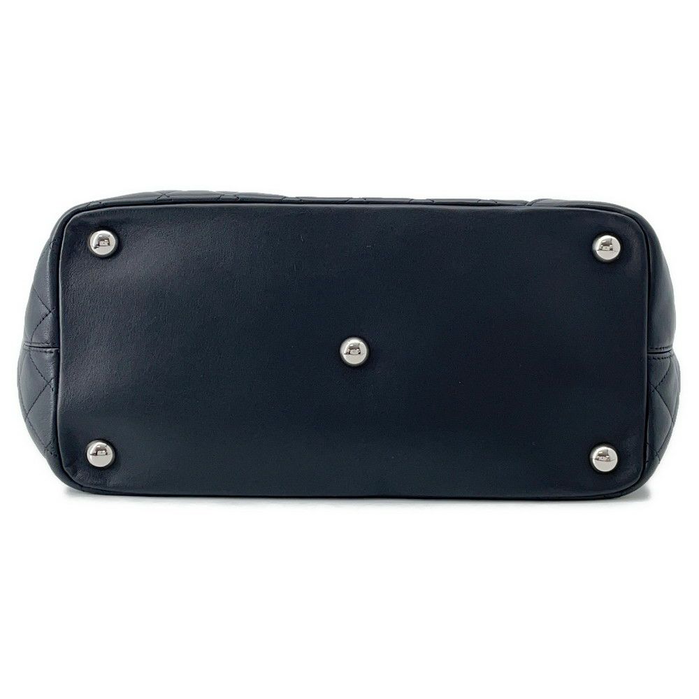 シャネル トートバッグ カンボンライン ラージトート ココマーク レザー A25169 CHANEL 黒