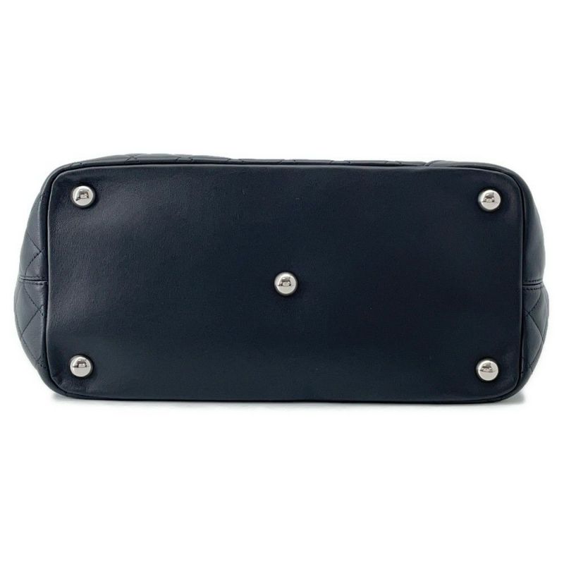 シャネル トートバッグ カンボンライン ラージトート ココマーク レザー A25169 CHANEL 黒