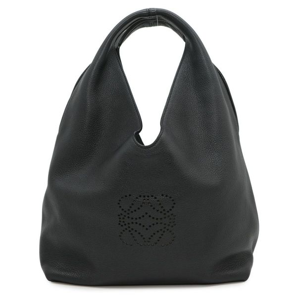 ロエベ ショルダーバッグ アナグラム デュナス スモール 386.79.H43 LOEWE 黒